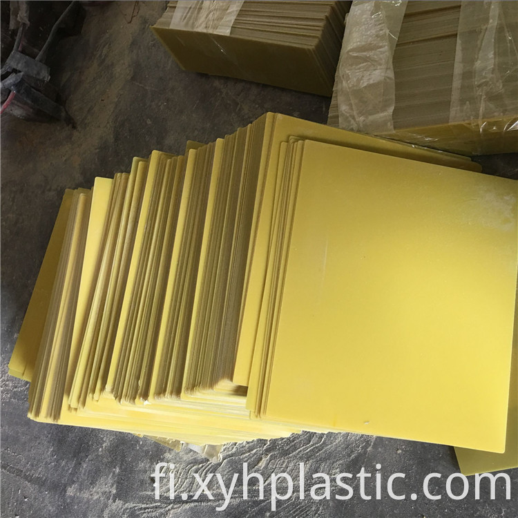 Yellow Epoxy Plate